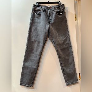 Faded black/gray Wedgie fit Levi Jeans